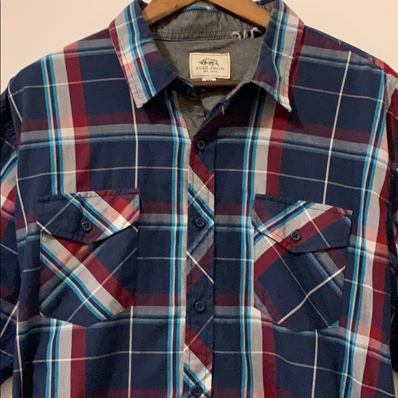 🔥🦏 ECKO UNLTD BUTTON DOWN 🦏 🔥 - Picture 3 of 6